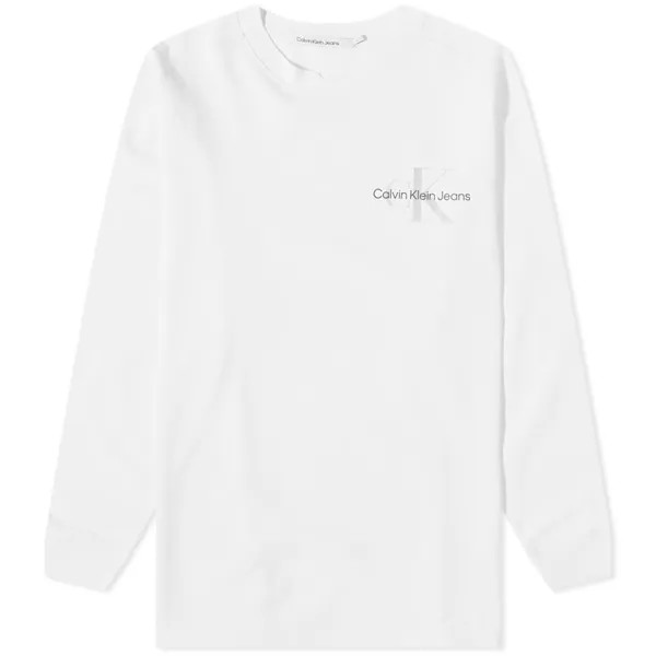Футболка Calvin Klein Monologo Long Sleeve Tee