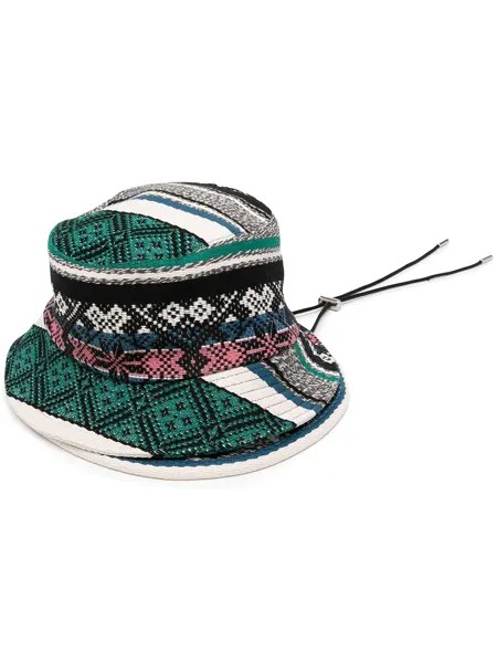 Sacai crochet cotton bucket hat
