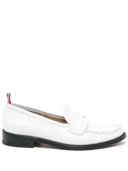 Пенни-лоферы с полосками RWB Thom Browne, белый