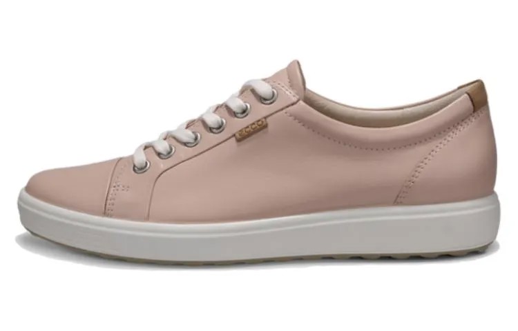 Кроссовки ecco Skateboarding Shoes Women's Low-top Even Pink, розовый