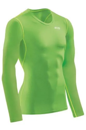 Мужская футболка CEP WINGTECH с поддержкой осанки Medi, с длинными рукавами, M Лазурный-зеленый