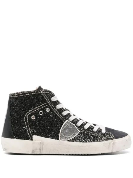 Philippe Model Paris prsx Высокие кеды, черный