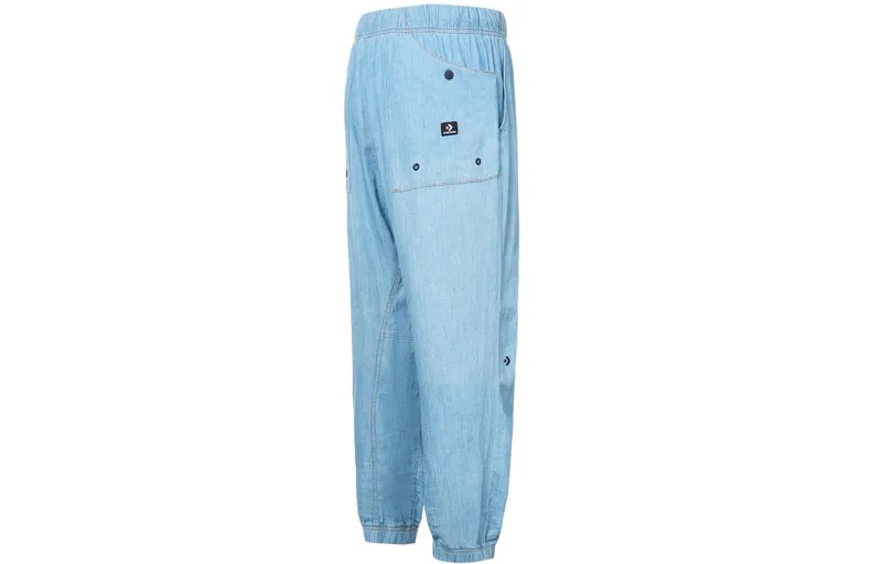 Мужские вязаные спортивные штаны Converse, цвет Blue