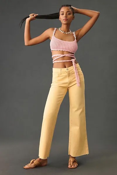 Джинсы Joe's Jeans Callie с высокой посадкой и необработанным краем, свет