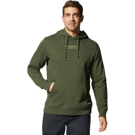 Пуловер с капюшоном MHW Mighty Five – мужской Mountain Hardwear, цвет Surplus Green