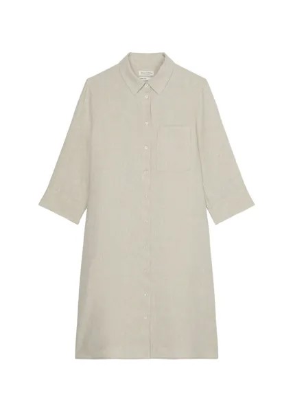 Платье-рубашка Marc O'Polo MARC OPOLO SHIRT DRESS, бежевый