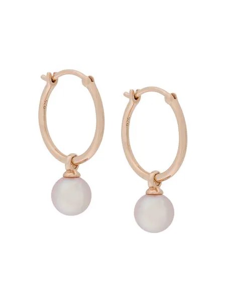 Astley Clarke Vera drop hoop earrings