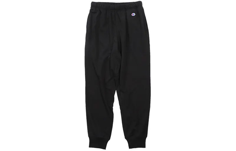 Мужские трикотажные спортивные штаны Champion, цвет Black