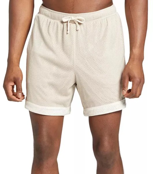 Мужские шорты Dsg с сетчатым узором размером 6 дюймов, хаки/светлый песочный