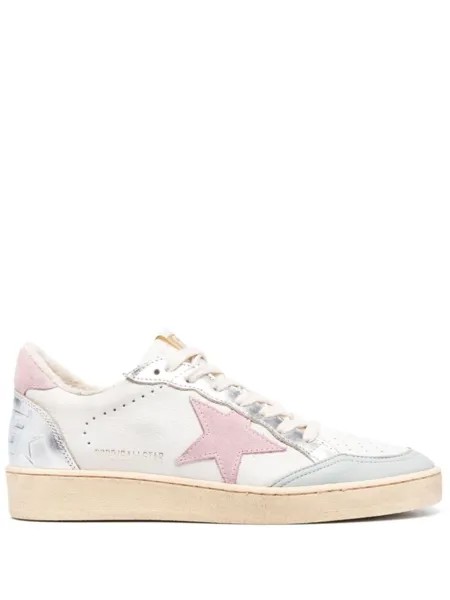 Golden Goose Ball Star low-top leather sneakers, белый