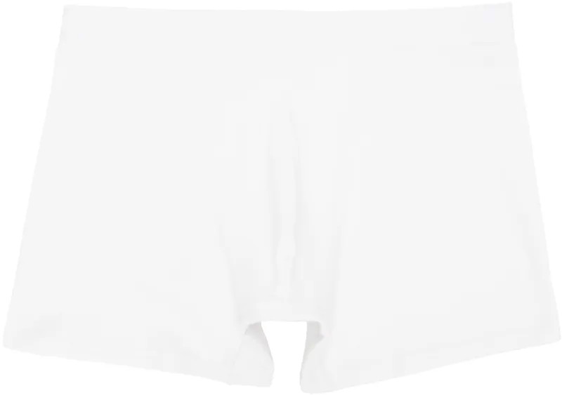 Белые трусы-боксеры с логотипом Balenciaga