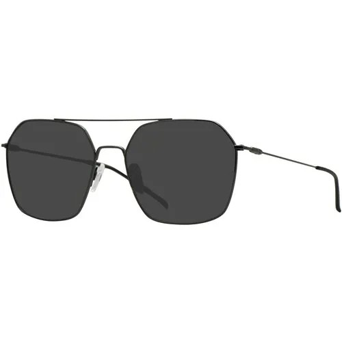 Солнцезащитные очки Forever, шестиугольные, оправа: металл, для женщин, серебряный