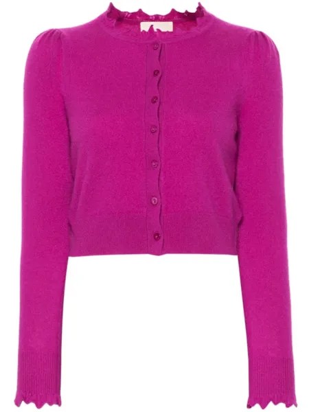 Ulla Johnson кашемировый кардиган Jana, фиолетовый