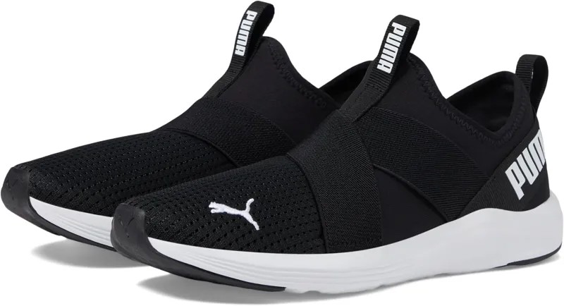 Кроссовки Prowl Slip-On PUMA, цвет Puma Black/Puma White