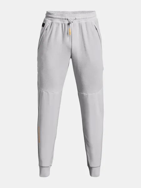 Спортивные брюки мужские Under Armour Rush Fleece Pant серые 48-50