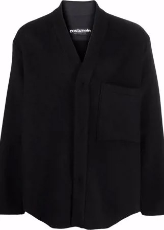 Costumein пальто с V-образным вырезом