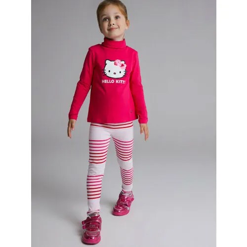 Водолазка playToday, размер 122, розовый