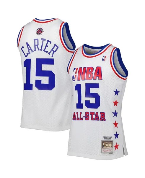 Мужская майка Винса Картера Уайта Восточной конференции 2003 года All Star Game Swingman Mitchell & Ness