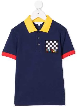The Marc Jacobs Kids рубашка поло с логотипом