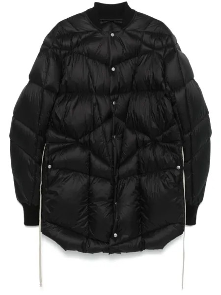 Rick Owens пальто Flight Liner, черный