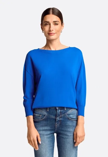Вязаный свитер Rich & Royal, цвет azzure blue