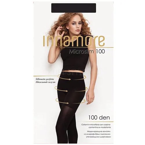 Колготки Innamore Microslim, 100 den, размер 2, черный