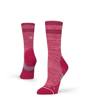 Набор из 3 пар однотонных женских носков Stance Uncommon, цвет фуксия, средний размер