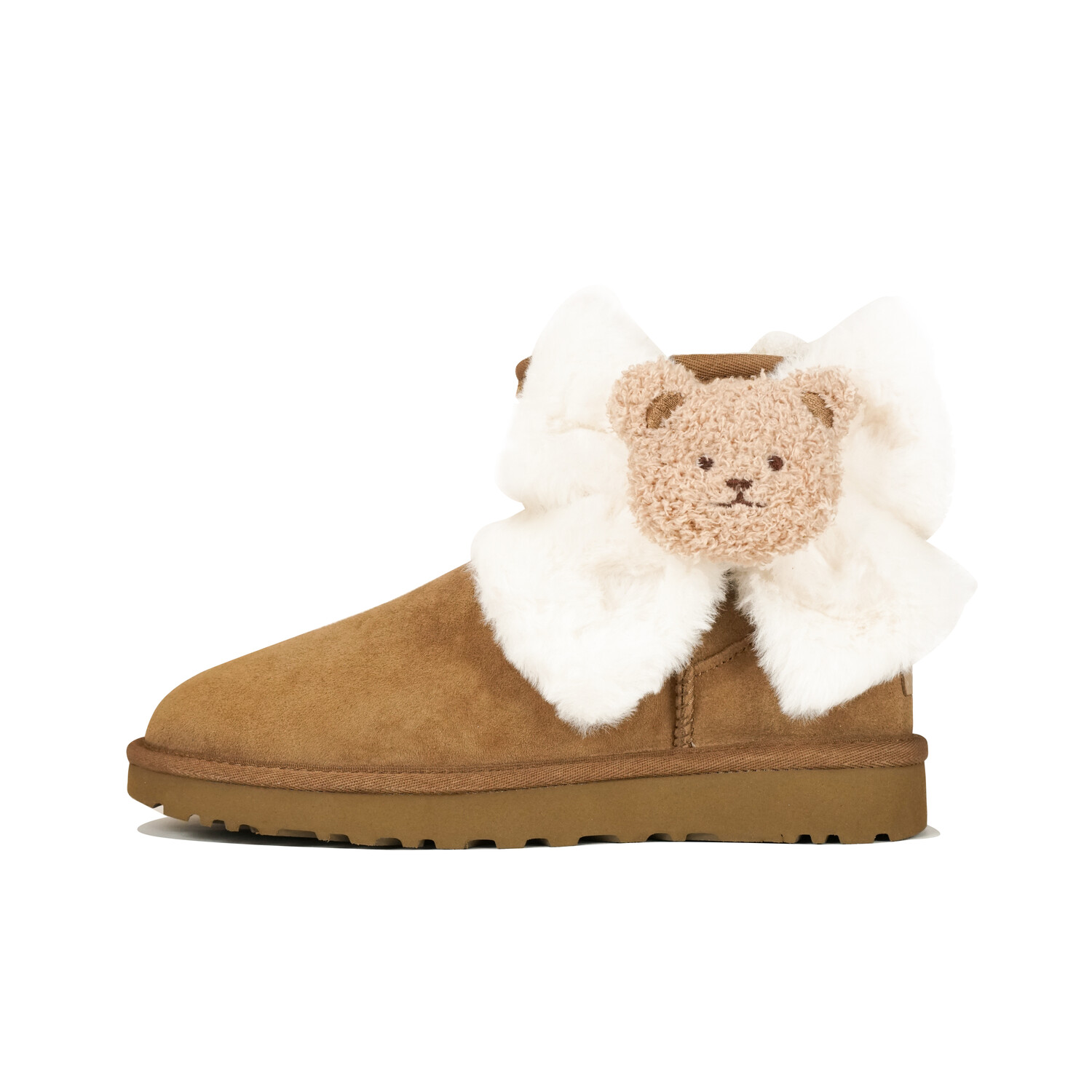 CLASSIC MINI Зимние ботинки женские белые Ugg