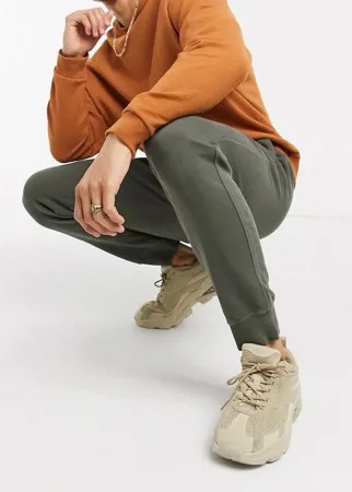 Окрашенные джоггеры цвета хаки New Look-Зеленый