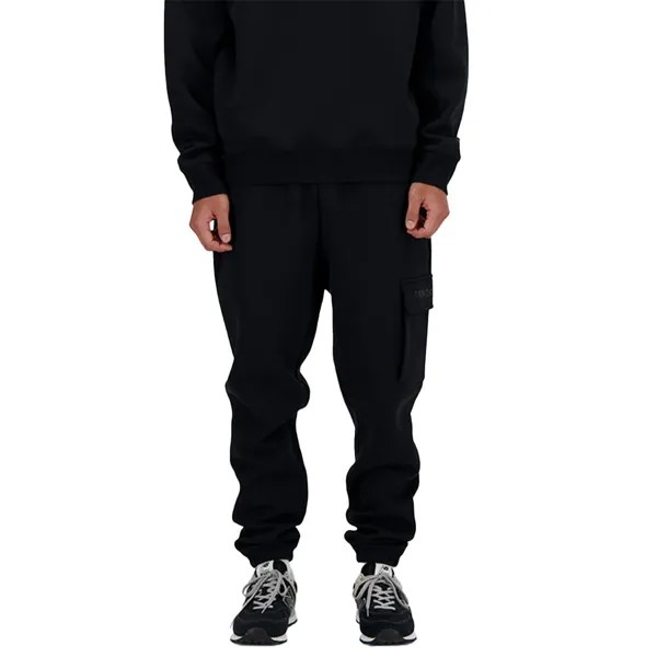 Джоггеры New Balance Hyper Density Cargo Joggers, черный