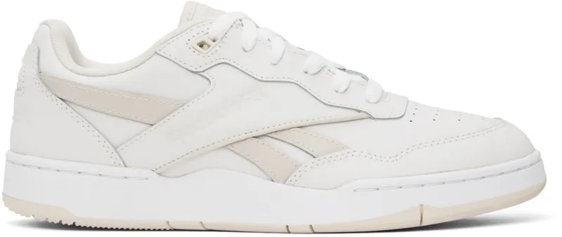 Бело-бежевые кроссовки BB 4000 II Reebok Classics