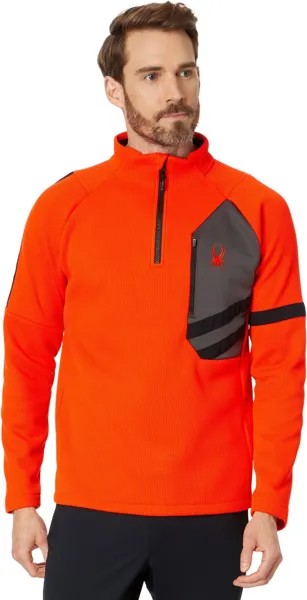 Куртка Wengen Bandit 1/2 Zip Spyder, цвет Twisted Orange