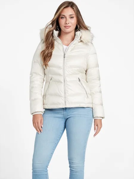 Пуховик Clarissa Guess Factory, цвет Over Night Oats