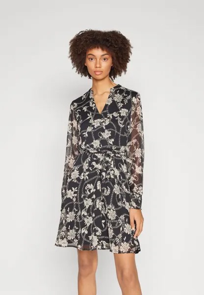 Летнее платье Visia Falia V-Neck Dress VILA, черный