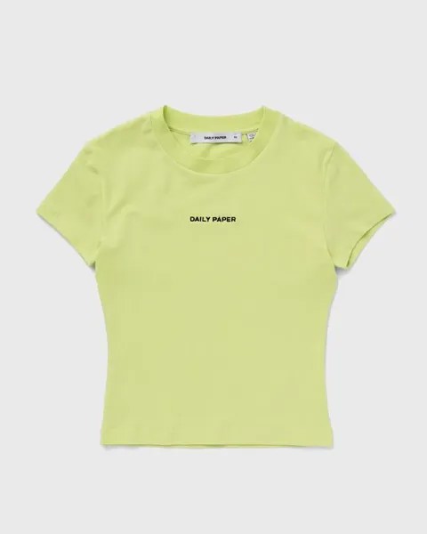 Топ Daily Paper Logotype Cropped Ss Tee, цвет daiquiri green