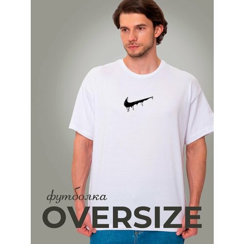 Футболка Retro Nike/11, 1 шт., размер 48, белый