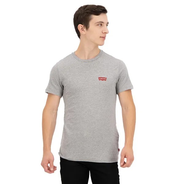 Футболка Levi's Crew Neck Graphic T-Shirt 2 Units, белый