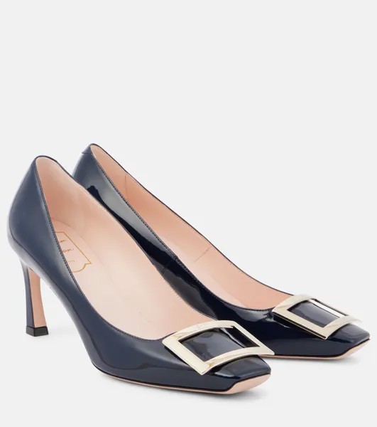 Лакированные туфли Trompette Roger Vivier, синий