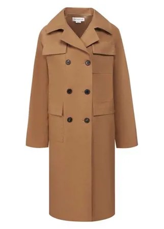 Хлопковое пальто Victoria Beckham
