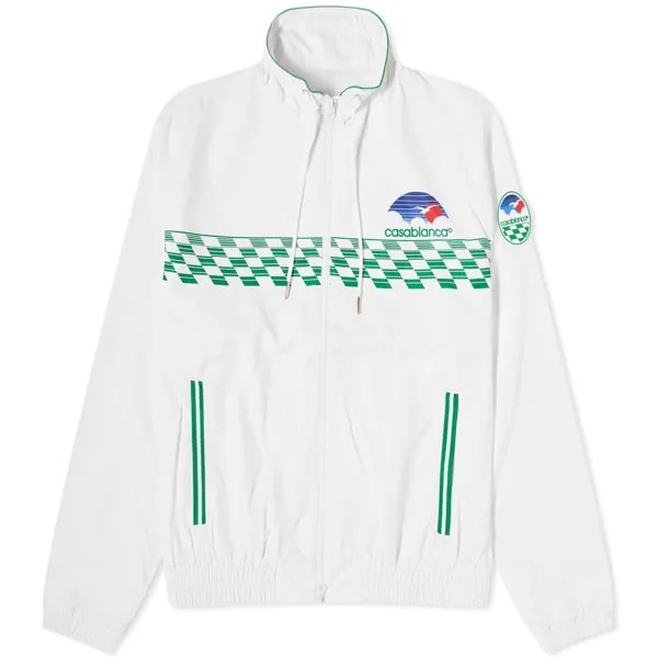 Спортивная куртка Casablanca Tennis Horizon, белый