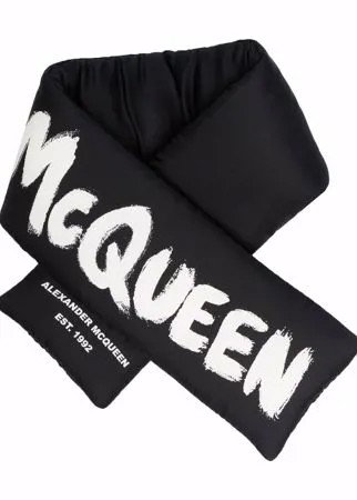 Alexander McQueen шарф с логотипом
