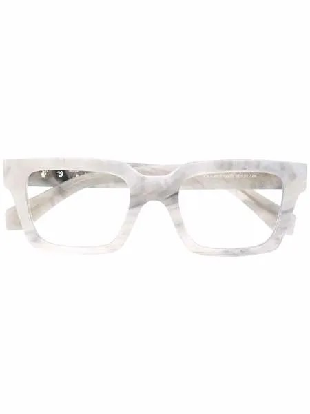Off-White очки в квадратной оправе