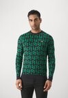 Свитер MONOGRAM CREW NECK Lyle & Scott, темно-синий