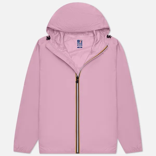 Мужская куртка ветровка K-Way Le Vrai 3.0 Claude розовый, Размер L