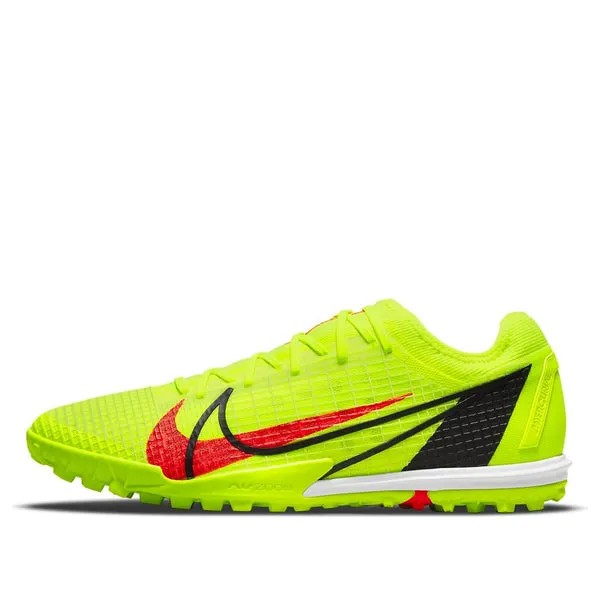 Кроссовки zoom vapor 14 pro tf turf футбольные бутсы Nike, желтый