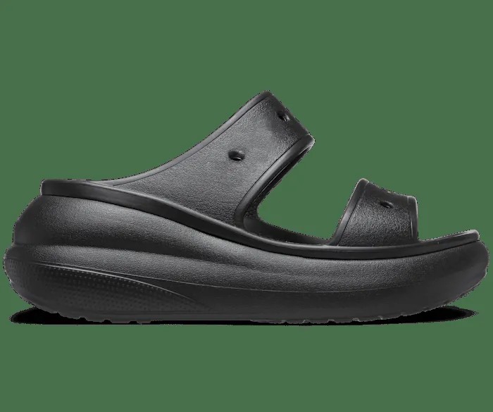 Сланцы женские Crocs CRW_207670 черные 38-39 EU (доставка из-за рубежа)