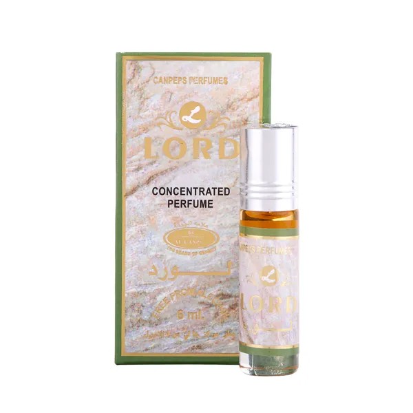 Духи масляные мужские lord, 6 мл