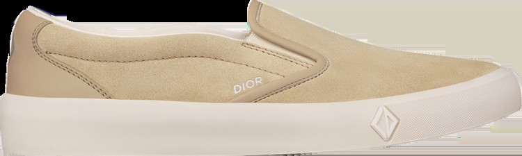 Кроссовки Dior B101 Slip-On 'Beige', загар