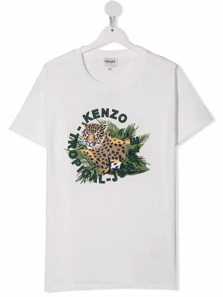 Kenzo Kids футболка с логотипом
