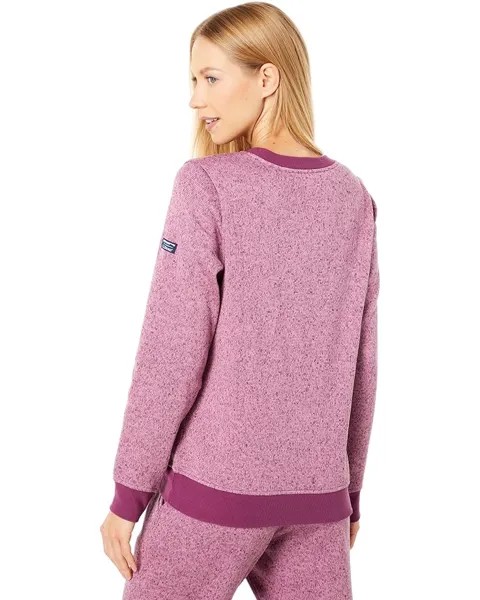 Свитер L.L.Bean Lightweight Sweater Fleece Top, цвет Bramble Berry